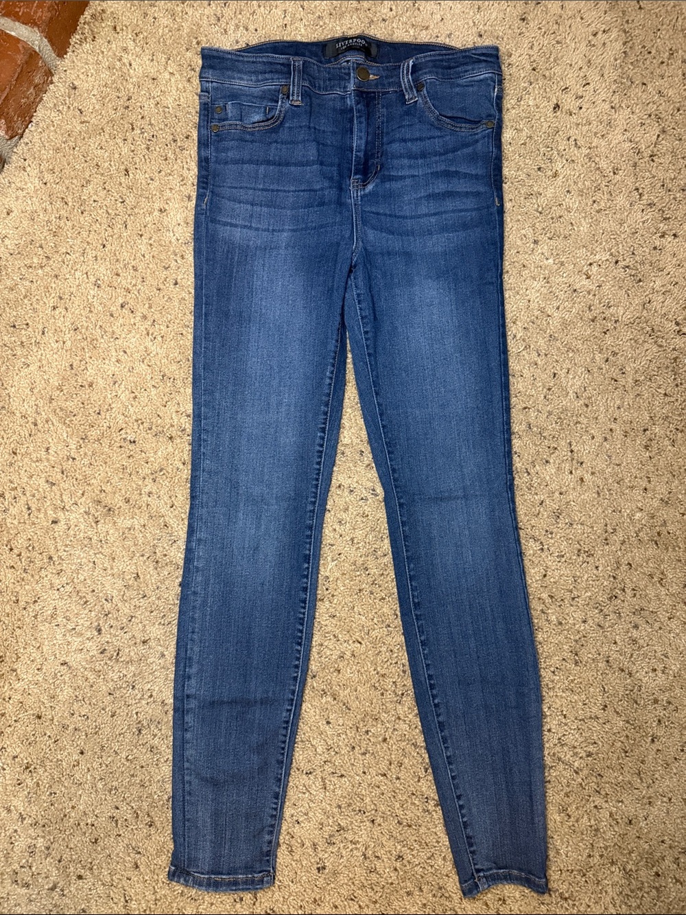 Liverpool Women's Skinny Jeans in Dark Blue Wash